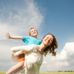 bigstock_Mother_and_Son_Having_Fun_16417250
